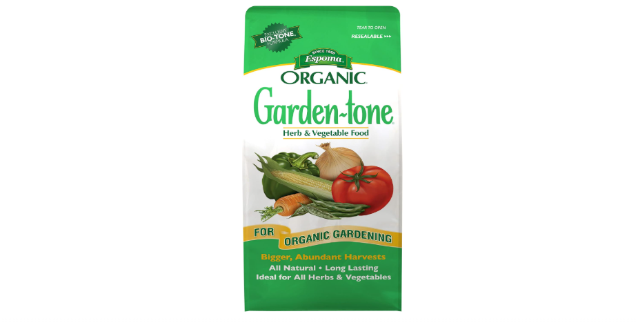  Espoma Organic Garden-Tone 3-4-4 Organic Fertilizer for Cool & Warm Season Vegetables and Herbs. Grow an Abundant Harvest of Nutritious and Flavorful...