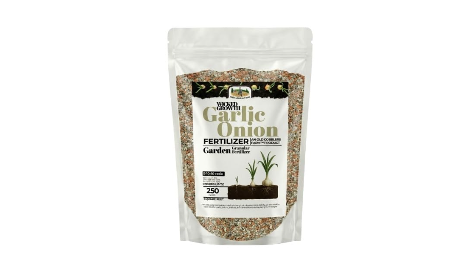 
Old Cobblers Farm™ Wicked Growth Garlic + Onion Fertilizer–Nourishes Roots,Enhances Flavor, and Boosts Plant Health with Eco-Friendly Slow-Release Nutrients...