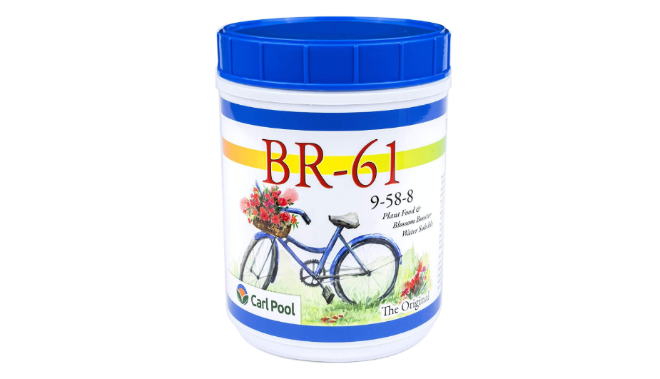 Carl Pool BR-61 Plant Food 9-58-8 3 Lbs