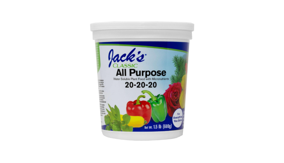 Jack's Classic All Purpose 20-20-20 Water Soluble Plant Food (1.5lbs)