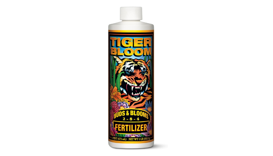 FoxFarm Tiger Bloom Liquid Fertilizer Concentrate - Fast Acting Formula for Vicious Growth with Phosphorus - Encourages Fruit, Flower & Bud Development,...