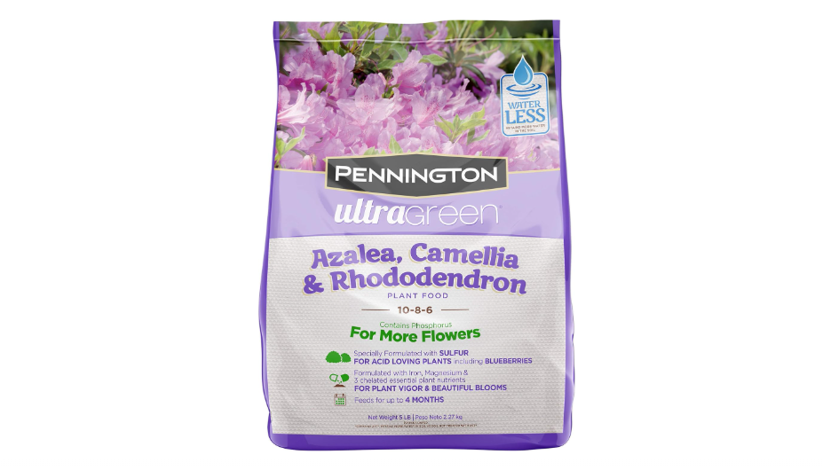 Pennington 100525940 UltraGreen Azalea, Camellia & Rhododendron 10-8-6 Plant Food, 5 lb