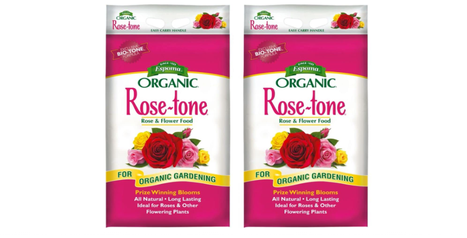 Espoma Organic Rose-Tone 4-3-2 Organic Fertilizer for All Types of Roses and Other Flowering Plants. Promotes Vigorous Green Growth and Abundant Blooms. 18...