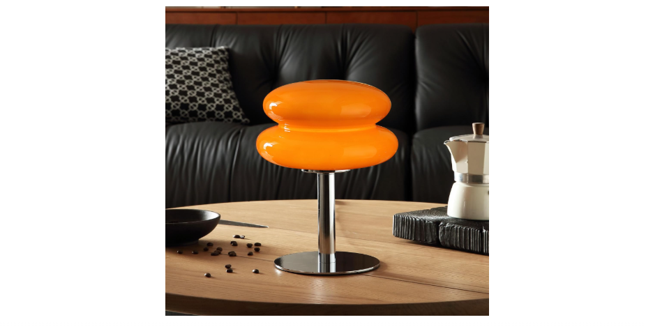 Glivpny Mushroom Lamp Table Lamp for Night Stands,Mid Century Modern Desk Lamps for Bedroom, Vintage Dimmable Bedside Small Lamps, Cute Cool Home Room...