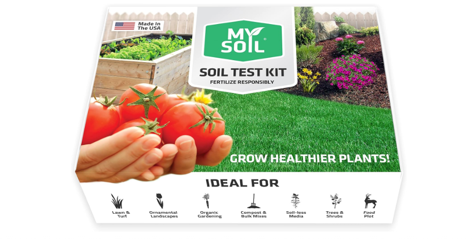 MySoil Soil Test Kit, Unlock Your Lawn & Garden Potential, Complete & Accurate Nutrient and pH Analysis with Recommendations Tailored to Your Soil...