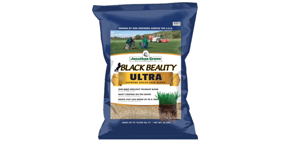 Jonathan Green (10323) Black Beauty Ultra Grass Seed - Cool Season Lawn Seed (25 lb)