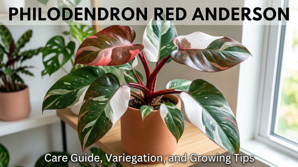 philodendron red anderson