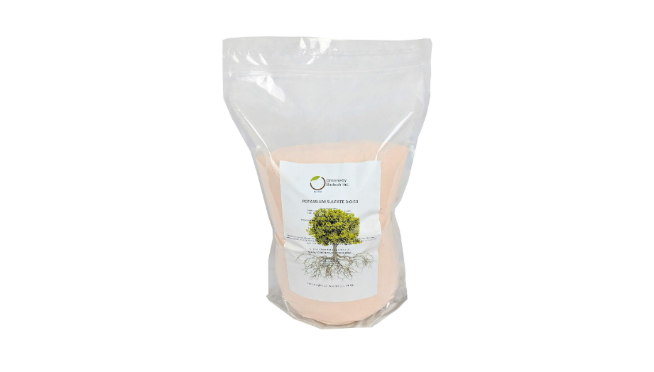 Greenway Biotech, Inc. Potassium Sulfate 0-0-53 Plus 18% Sulfur 100% Water Soluble (25 Pounds)
