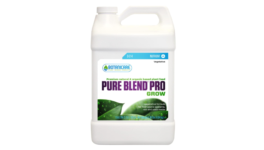 
Botanicare Pure Blend Pro Grow, Nutrient, 3-2-4, 1 gal.
