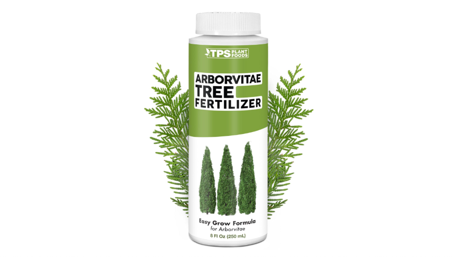  Arborvitae Tree Fertilizer for All Arborvitaes, Evergreen Shrubs and Thuja Trees, Liquid Plant Food 8 oz (250mL)