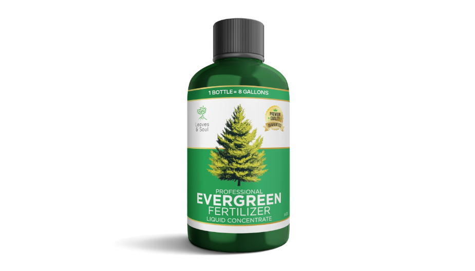  Leaves and Soul Professional Evergreen Tree Fertilizer Liquid Concentrate - 6-4-6 Blend for Evergreens, Garden Use - Liquid Plant Food for Evergreen Trees...