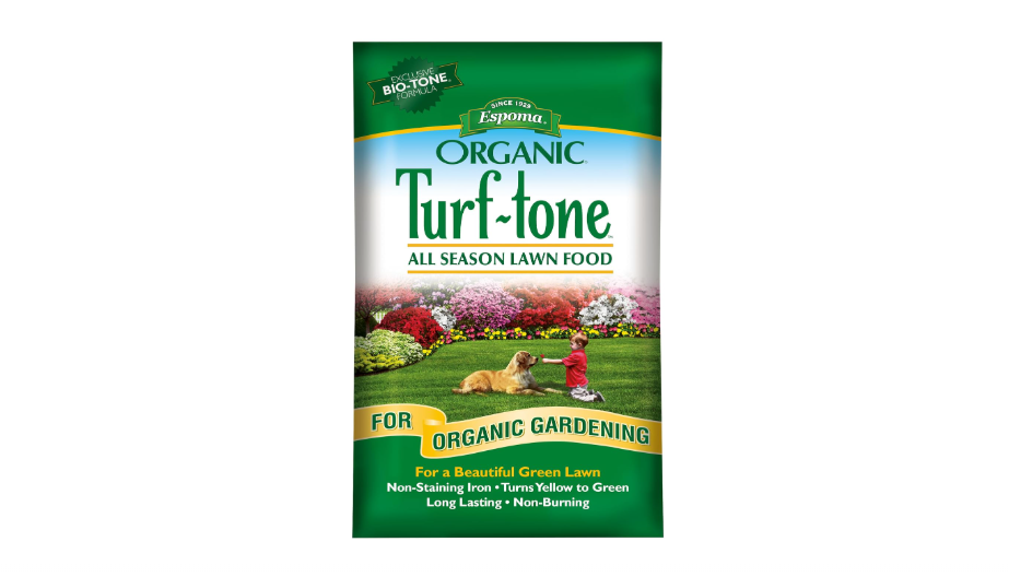 
Espoma Turf-Tone All Season Organic Lawn Food with Iron & Exclusive Bio-Tone Formula - Slow Release Long Lasting Feeding for All Lawns - Granular Lawn...