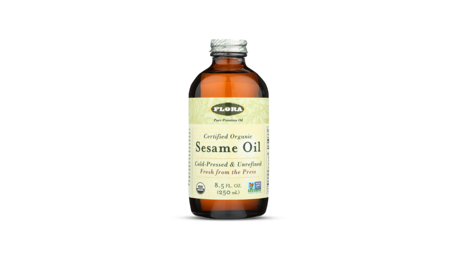 
Flora - Certified Organic Sesame Oil - Cold-Pressed Cooking Oil with Essential Fatty Acids - Vegan, Kosher & Non-GMO - 8.5 fl. oz. Glass Bottle