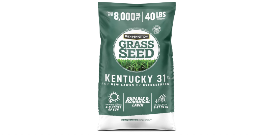 
Pennington 100% Kentucky 31 Tall Fescue Penkoted Grass Seed 40 lbs