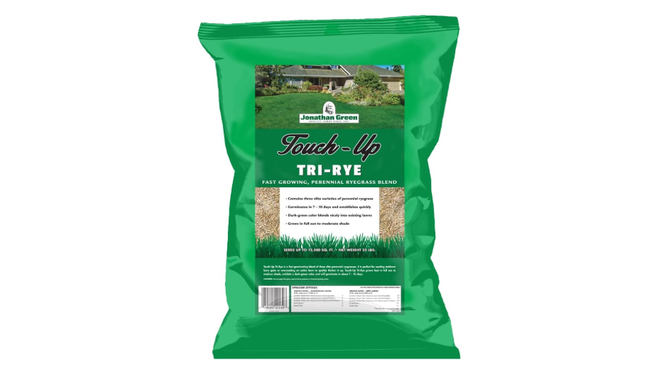 
Jonathan Green (12130) Touch-Up TRI-RYE Perennial Ryegrass Grass Seed - Cool Season Lawn Seed (25 lb)