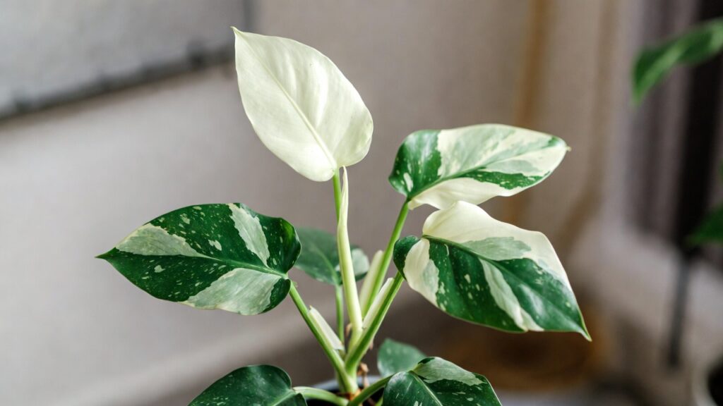 white philodendron