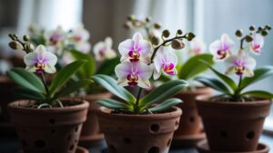 orchid pots with holes