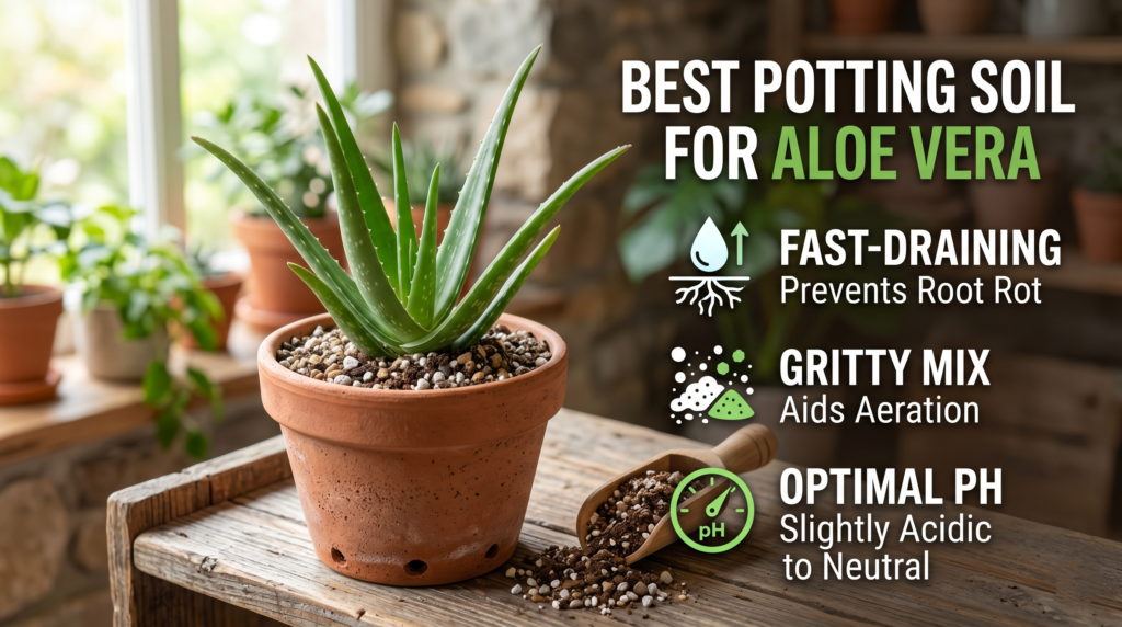 best potting soil for aloe vera