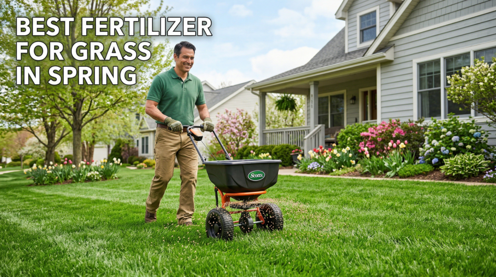 best fertilizer for grass in spring