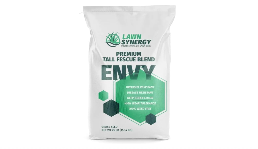  Envy Turf Type Tall Fescue Grass Seed (25 lbs.) - 100% Weed Free - Drought Tolerant - Disease Resistant - Dark Green Color Non-Returnable