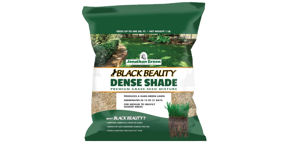  Jonathan Green (10622) Black Beauty Dense Shade Grass Seed - Cool Season Lawn Seed (1 lb)