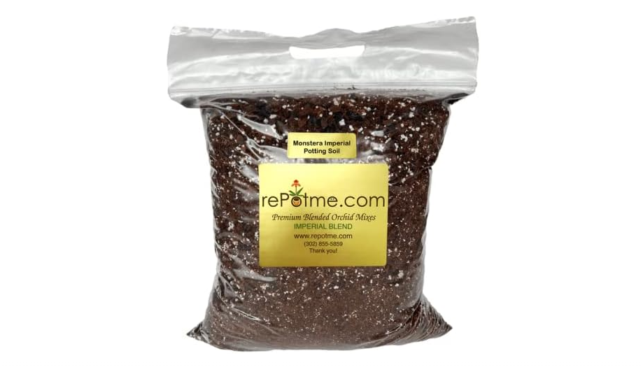  rePotme Monstera Potting Soil - Imperial Houseplant Mix - Mini Bag (2 Quarts) - Great Potting Mix for Indoor Plants 