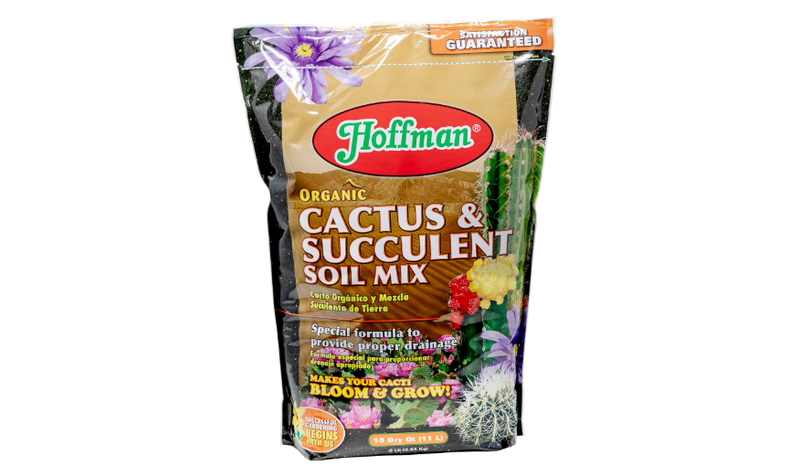  Hoffman 10410 Organic Cactus and Succulent Soil Mix, 10 Quarts 