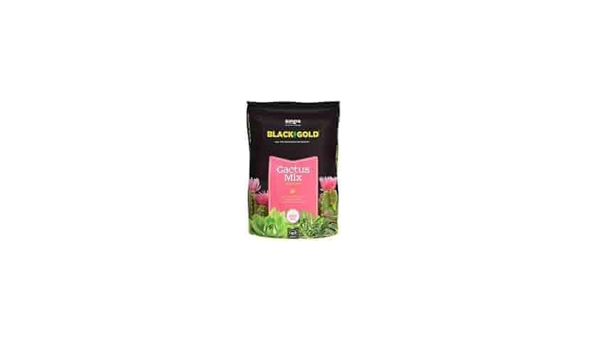  Sun GRO Horticulture 1410602.Q08P Black Gold Cactus Mix (8 qt) (2 Pack)