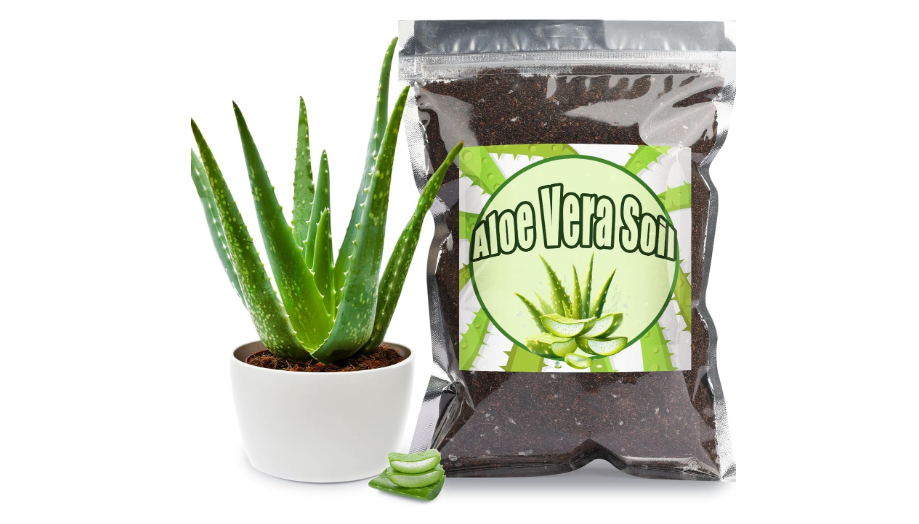  Doter Aloe Vera Potting Soil Mix 1qt, Ready to Use for Seedling and Growing of Aloe Vera Plants or Other Houseplants