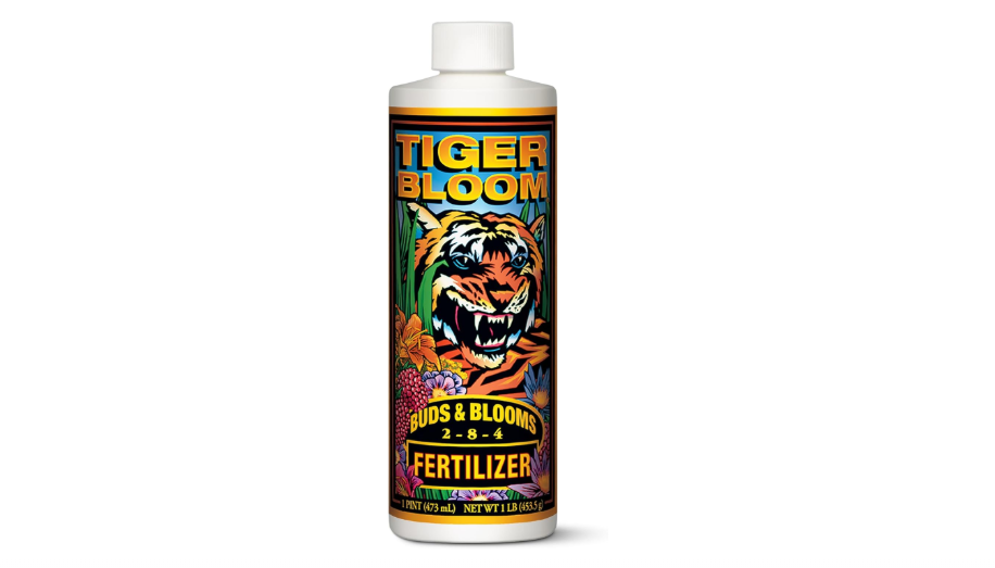  FoxFarm Tiger Bloom Liquid Plant Food - Phosphorus Fertilizer for Buds, Blooms & Flowering - Supports Soil & Hydroponic Systems - High Micronutrient...