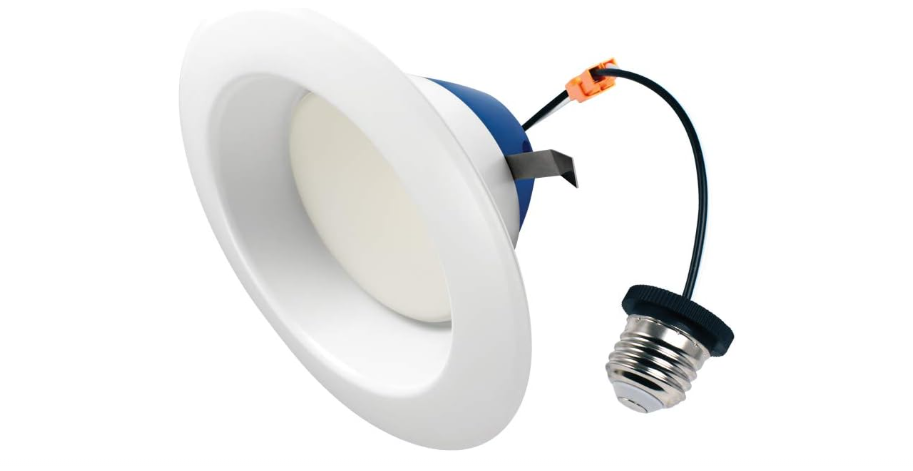  Cree LED 6 inch Retrofit Recessed Downlight - 825 lumens - 75W Replacement - Soft White 2700K - Dimmable - 90+ High CRI