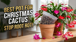 best pot for christmas cactus