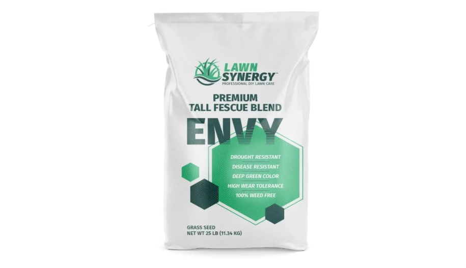 
Envy Turf Type Tall Fescue Grass Seed (25 lbs.) - 100% Weed Free - Drought Tolerant - Disease Resistant - Dark Green Color
