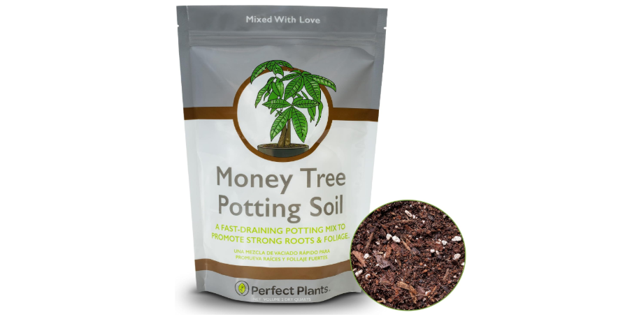 
Perfect Plants Money Tree Potting Soil 2qt | Organic Coco Coir Based Plant Mix for Indoor Trees | Quickly Grow Your Indoor Forest (2qts.)