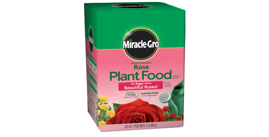 Miracle-Gro Water Soluble Rose Plant Food, 1.5 lb