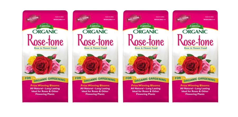  Espoma Organic Rose-Tone 4-3-2 Organic Fertilizer for All Types of Roses and Other Flowering Plants. Promotes Vigorous Green Growth and Abundant Blooms. 8...