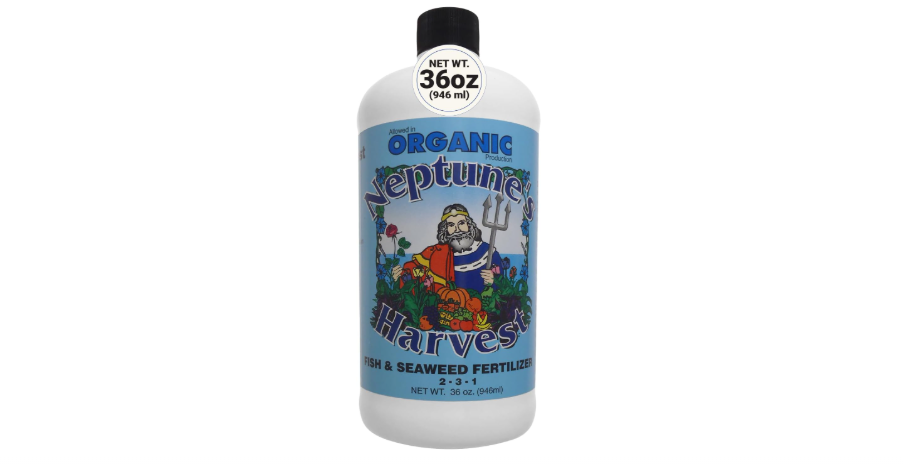 
Neptune's Harvest Fish & Seaweed Liquid Fertilizer (2-3-1) - 36oz Bottle - Plant Food for Garden - Indoor & Outdoor Organic Plant Fertilizer for...