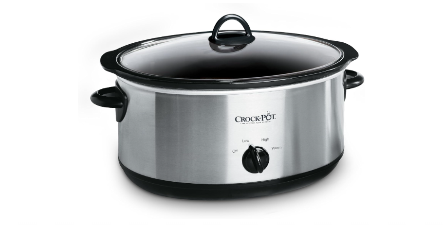 Crock-Pot 7-Quart Manual Slow Cooker, Family Size Serves 8+ People & Fits 6-lb Roast, Removable Stoneware with Warming Setting, Dishwasher Safe for Easy...