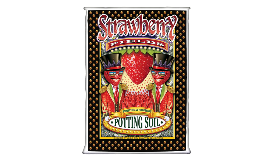  FoxFarm Strawberry Fields Fruiting & Flowering Potting Soil, 1.5cu ft - Designed to Pump Up Your Blooms, Fruits, and Berries - Made for the Fruiting and...