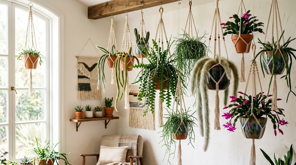 hanging cactus