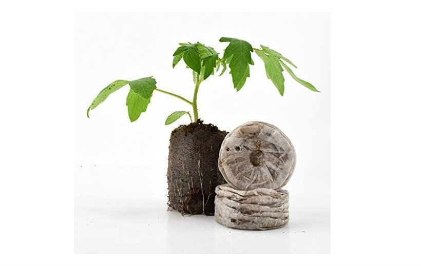 150 Jiffy 7 Peat Pellets 50mm - Large Pellets - Seeds Starting - Jiffy Peat Pellet Helps to Avoid Root Shock