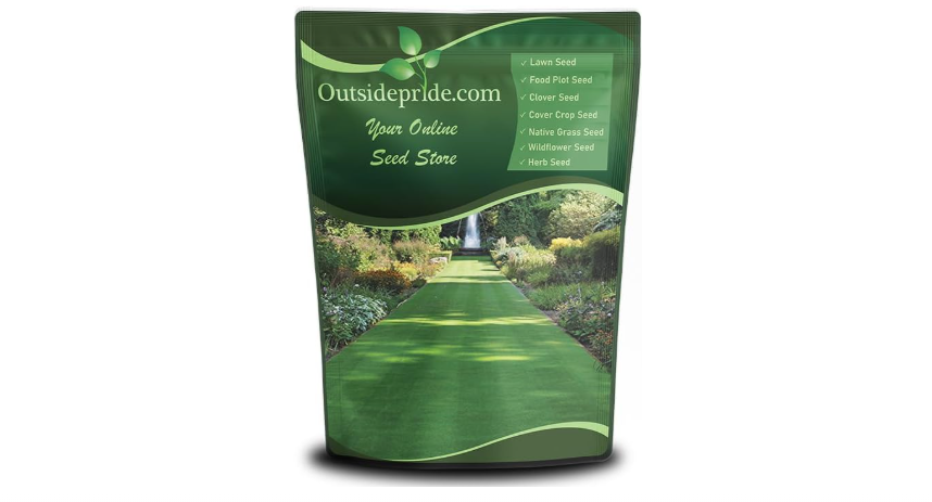 Outsidepride Legacy Fine Fescue Grass Seed Mix - 10 lbs. Shade & Sun Tolerant Blend of Hard, Chewings & Creeping Red with OptiGrowth Coating for...