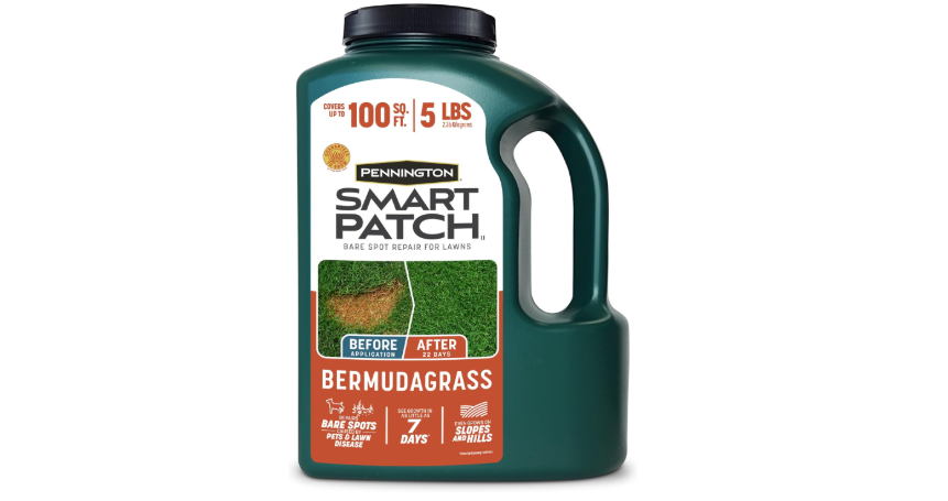 Pennington Smart Patch Bermuda Grass Seed, 5 lb Jug